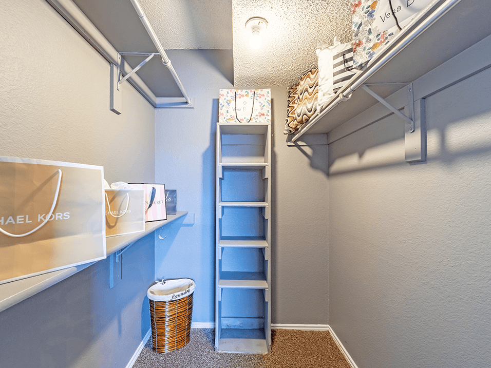 1 bedroom 1 Bathroom Apartment Closet