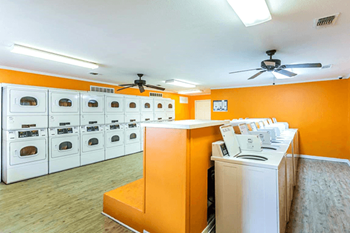 community laundry facilities at The Berkley Apartments