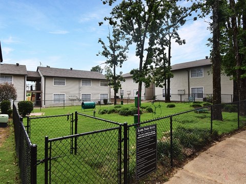 dog park at The Berkley Apartments