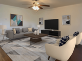 2-bedroom apartment at The Brickyard Apartments in Evansville