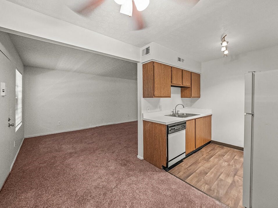 Apartment Kitchen with Dishwasher
