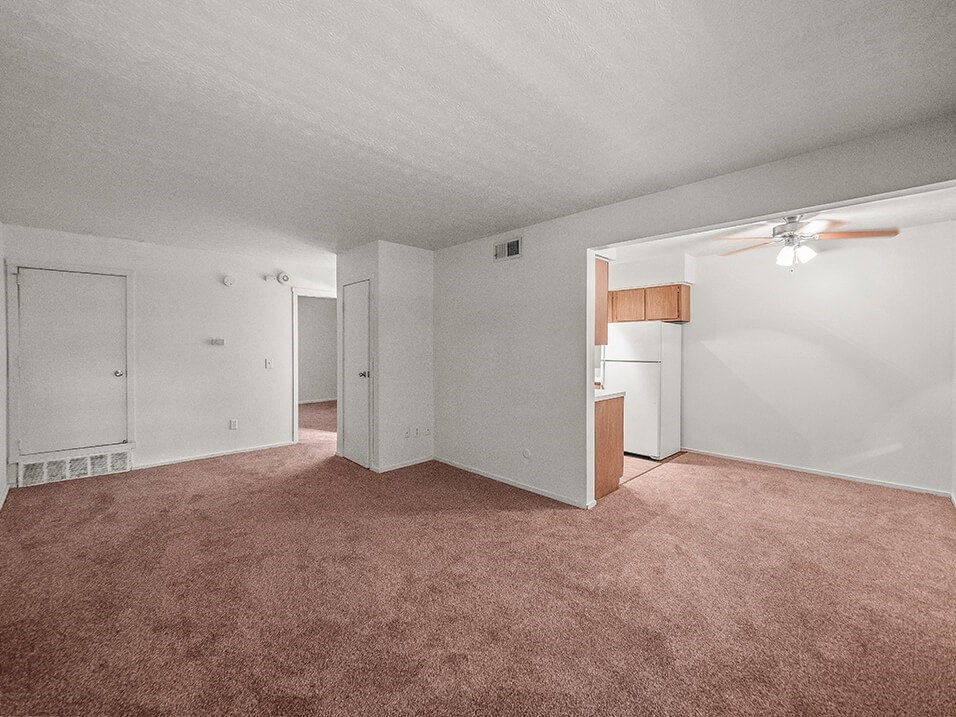 open apartment floor plan