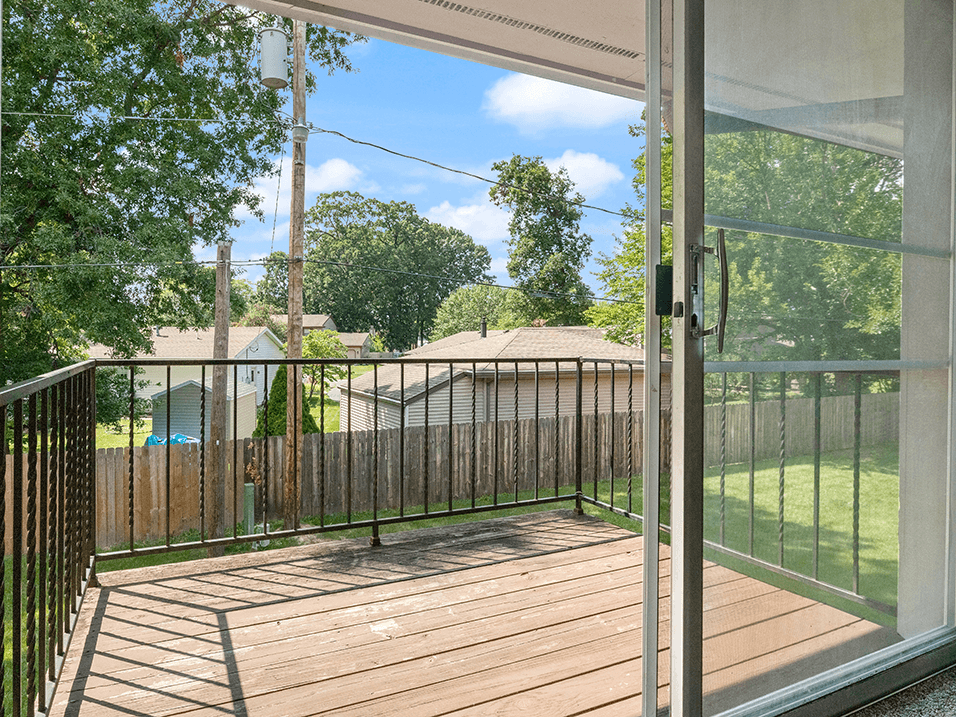 apartment with balcony