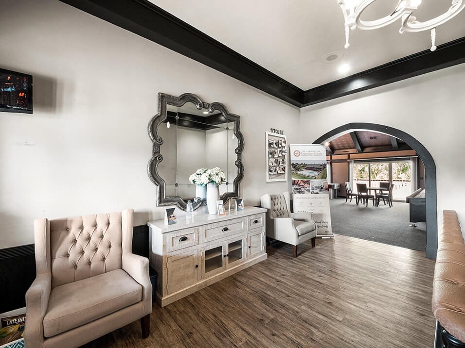 beautiful clubhouse space at fountain pointe apartments