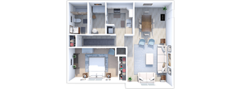 1 bedroom apartment floor plan