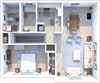 1 bedroom apartment floor plan