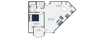 a floor plan of a house