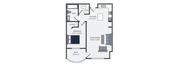 a floor plan of a home