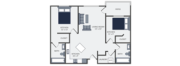 a floor plan of a home