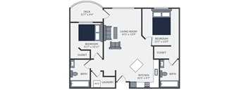 a floor plan of a home