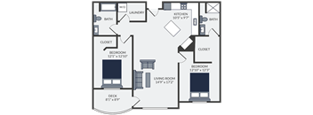a floor plan of a home