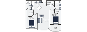 a floor plan of a home