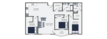 a floor plan of a home