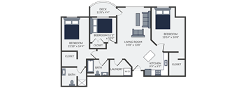 a floor plan of a home