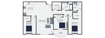 a floor plan of a home
