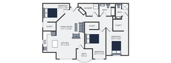 a floor plan of a home