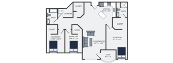 a floor plan of a home