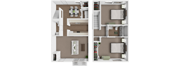 2 bedroom townhome at madison grove townhomes