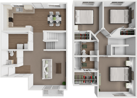 3 bedroom townhome at madison grove townhomes