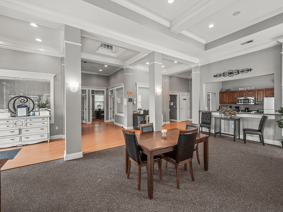 Resident Clubhouse at apartment complex