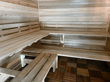 on-site sauna at tiffany woods apartments - Photo Gallery 13