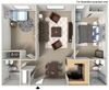 2 bedroom apartment floor plan