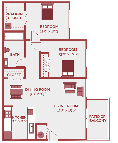 waukegan il apts with two bedrooms