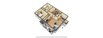 Two Bedroom Floor Plan
