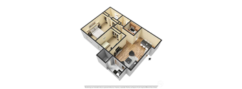 Two Bedroom Floor Plan