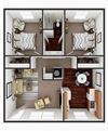 two bedroom apartment floor plan