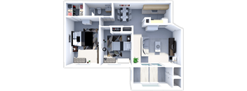 a floor plan of a house