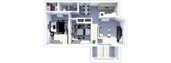a floor plan of a house