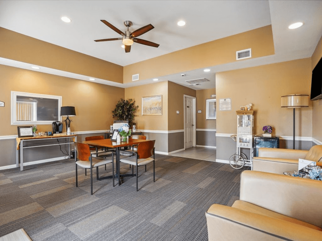 leasing office at Village Woods Apartments