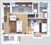 1 Bed 1 Bath