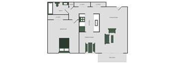 1 Bedroom Apartment at Windsor Gates