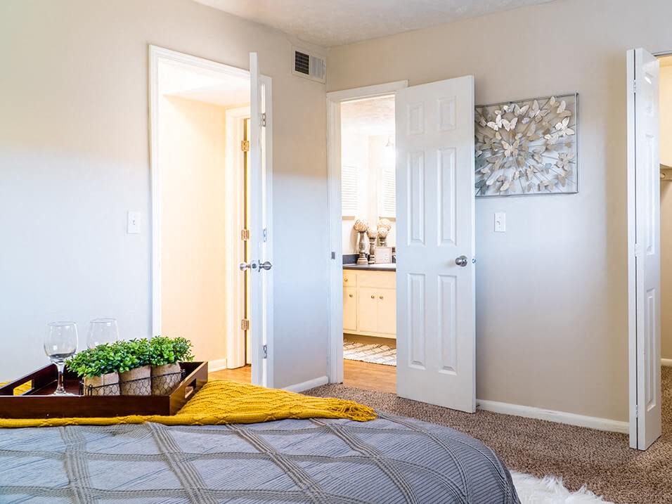 Primary Bedroom with Connected Bathroom