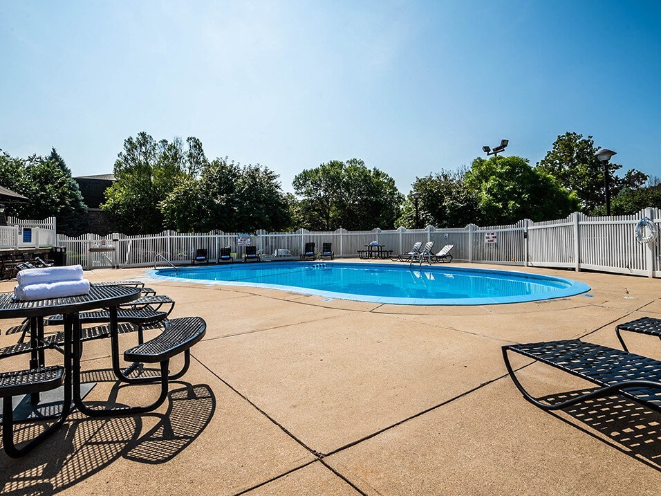 our apartments in a city have a swimming pool