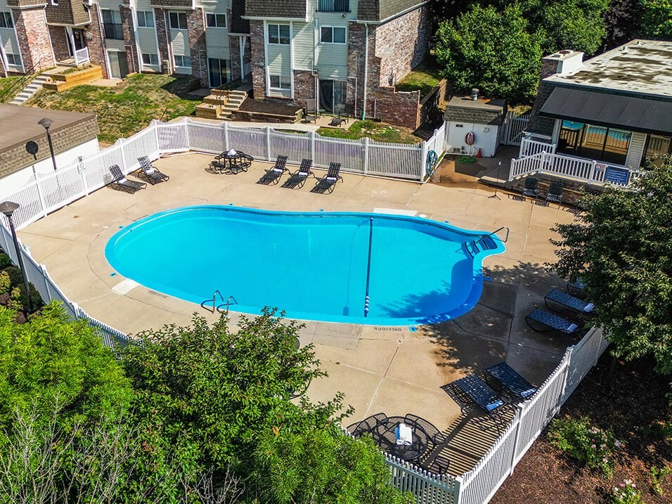 take a dip in our resort style pool