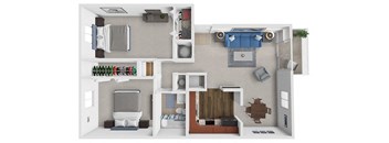 the 1190 floor plan  amenities  1190 sq ft