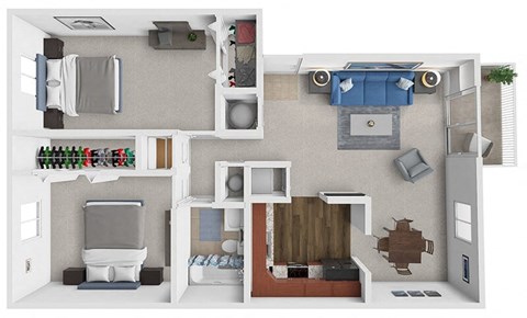 the 1190 floor plan  amenities  1190 sq ft