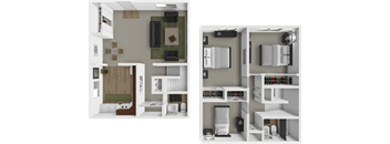 3 bed townhome at woodman park apartments