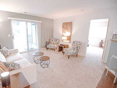 living area with lots of natural light