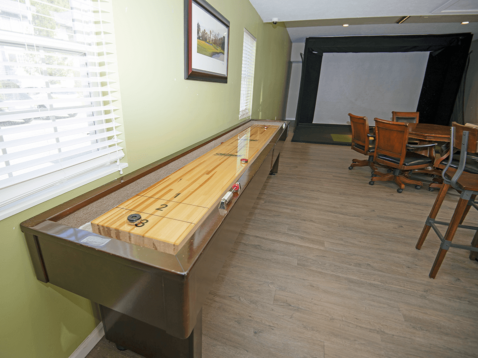 rec room at apartment in spring lake