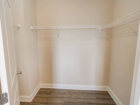 apartment with walk in closet