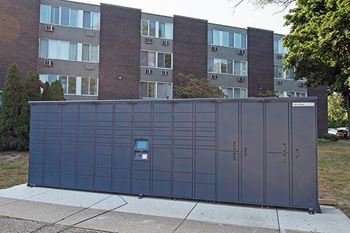 an amazon package hub at westview apartments