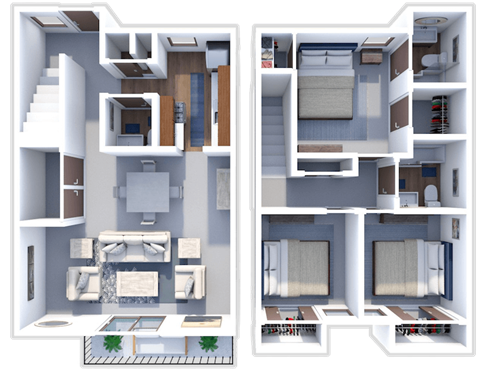 3 bedroom townhome at westchester village