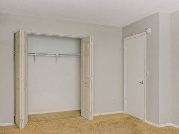 Apartment Bedroom with Closet
