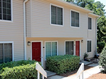 outside of townhome at west winds townhomes in Columbia, sc - Photo Gallery 10