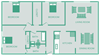 3 Bedroom 1.5 Bath | 1160 sq ft
