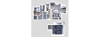 Phase II - 3 Bed 2 Bath